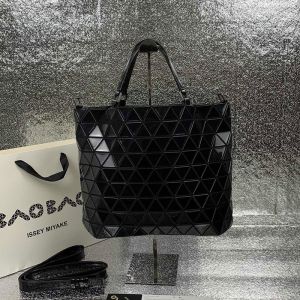 Issey Miyake Crystal Handbag Black
