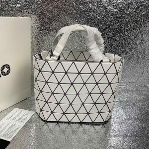 Issey Miyake Small Crystal Handbag White